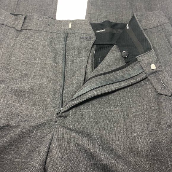Alfani - Mens DRESS Pants 36x30 Dark Gray - Picture 4 of 7